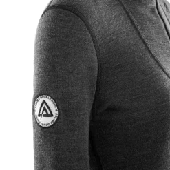 DAMES Aclima Truien|Doublewool polo w.zip women