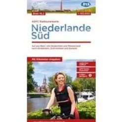 ADFC Radtourkarte Benelux|Fietskaart Nederland Zuid