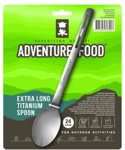 Adventure Food Campingservies|extra long titanium spoon 1x