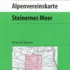 Alpenvereinskarte Oostenrijk|Topografische kaart 10/1 Steinernes Meer