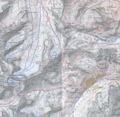 Alpenvereinskarte Oostenrijk|Topografische kaart 31/4 Stubaier Alpen Mitte