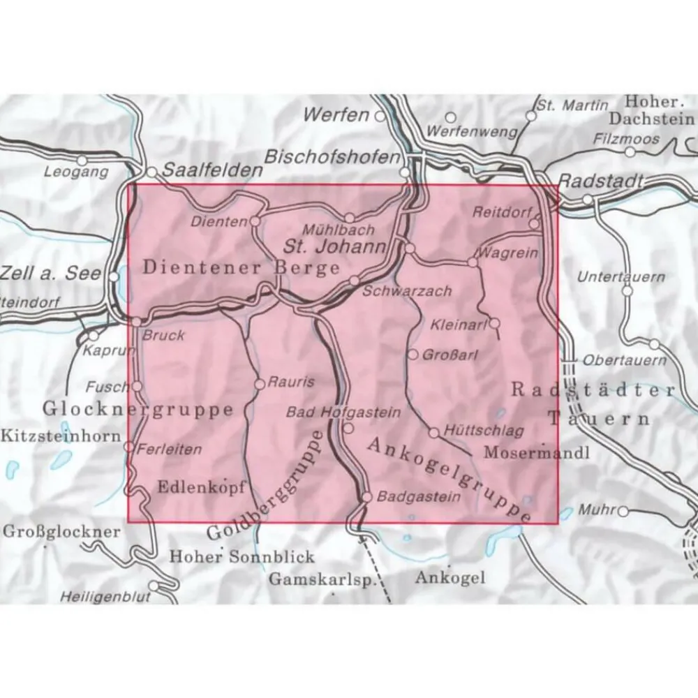 Alpenvereinskarte Oostenrijk|Wandelkaart 45/1 Niedere Tauern I