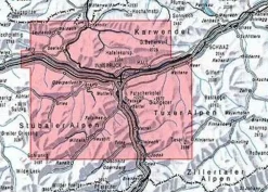 Alpenvereinskarte Oostenrijk|Wandelkaart 31/5 Innsbruck und Umgebung