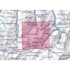 Alpenvereinskarte Oostenrijk|Wandel-skikaart 30/6 Ötztaler Alpen