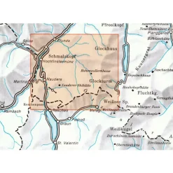 Alpenvereinskarte Oostenrijk|Wandel-skikaart 30/4 Ötztaler Alpen