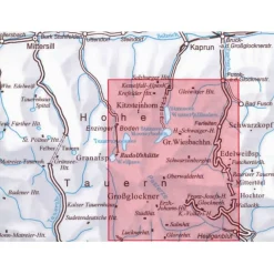 Alpenvereinskarte Oostenrijk|Wandel-skikaart 40 Glocknergruppe