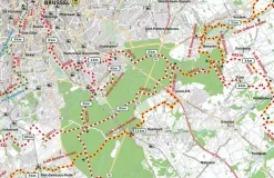 alta via Benelux|Wandelkaart 1 GR West-Vlaanderen & Pas de Calais