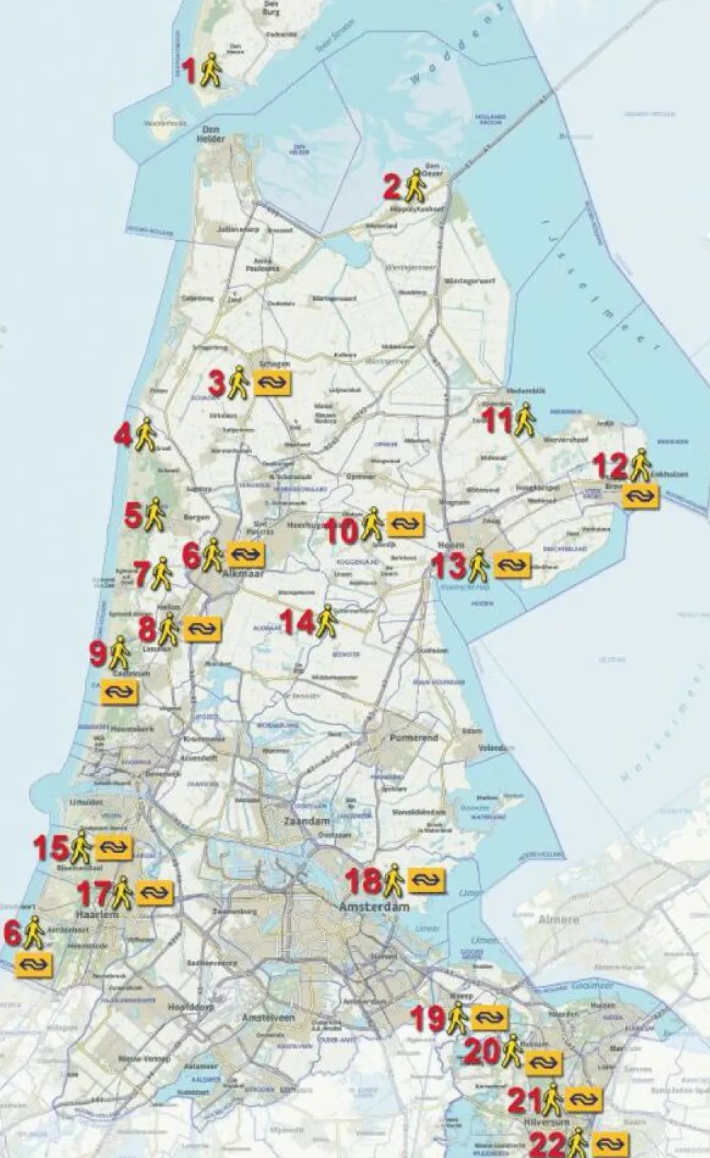 Anoda Publishing Benelux|Provinciewandelgids 15 Noord-Holland