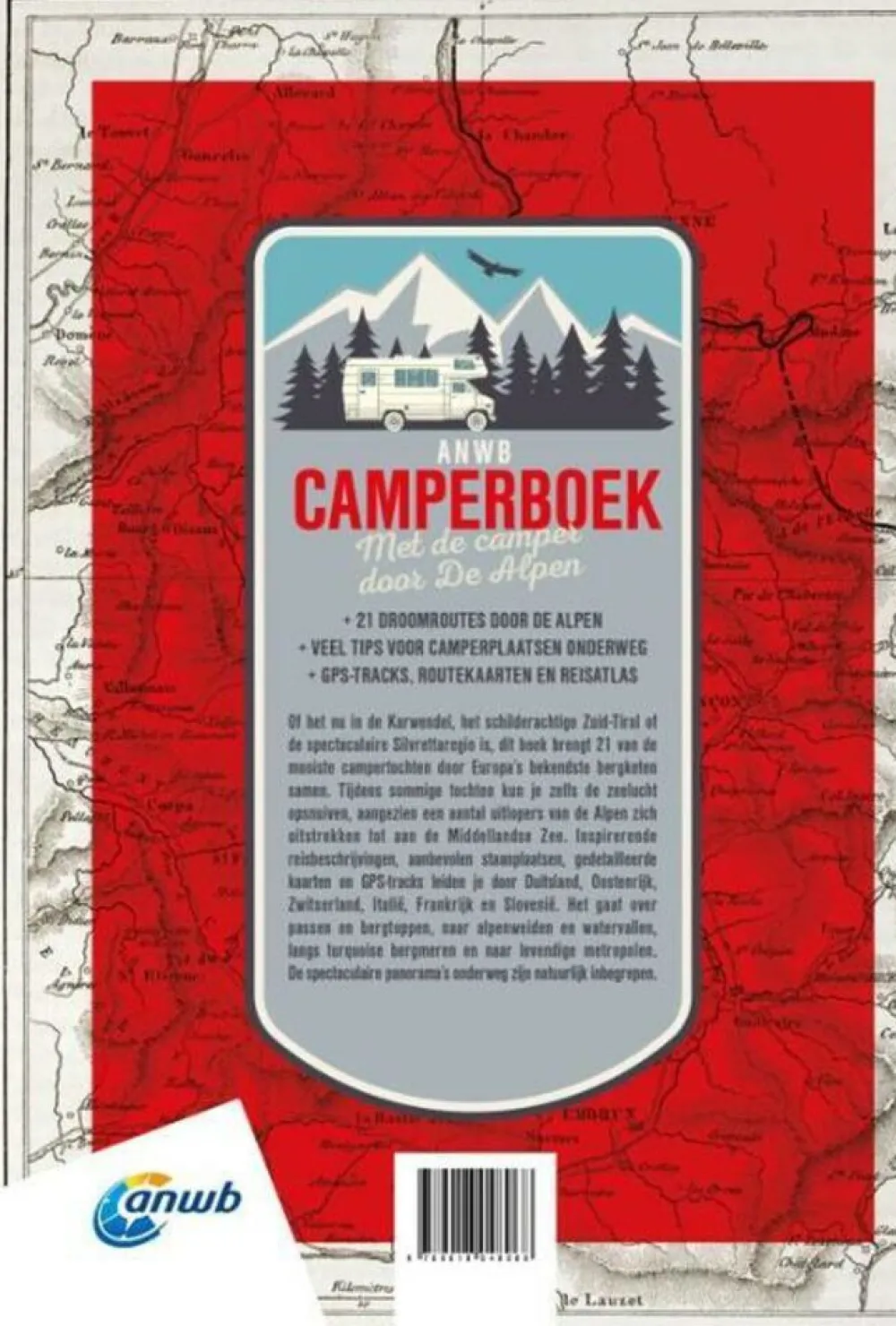 ANWB Campinggidsen & Campergidsen|Camperboek De Alpen