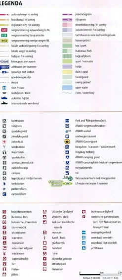 ANWB Benelux|Fietskaart 4 Groningen Noordoost
