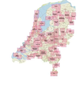 ANWB Benelux|Wandelregiokaart De Maasduinen