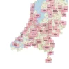 ANWB Benelux|Wandelregiokaart Heuvelland