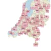 ANWB Benelux|Wandelregiokaart Maashorst