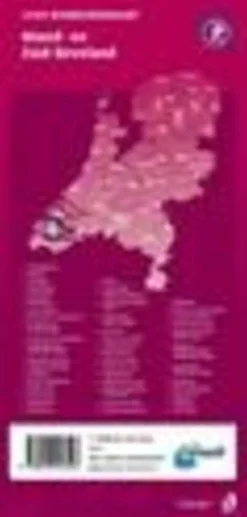 ANWB Benelux|Wandelregiokaart Noord- en Zuid-Beveland