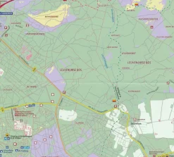 ANWB Benelux|Wandelregiokaart Schoorlse Duinen