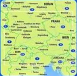 ANWB Europa Algemeen|Wegenkaart 2 Duitsland