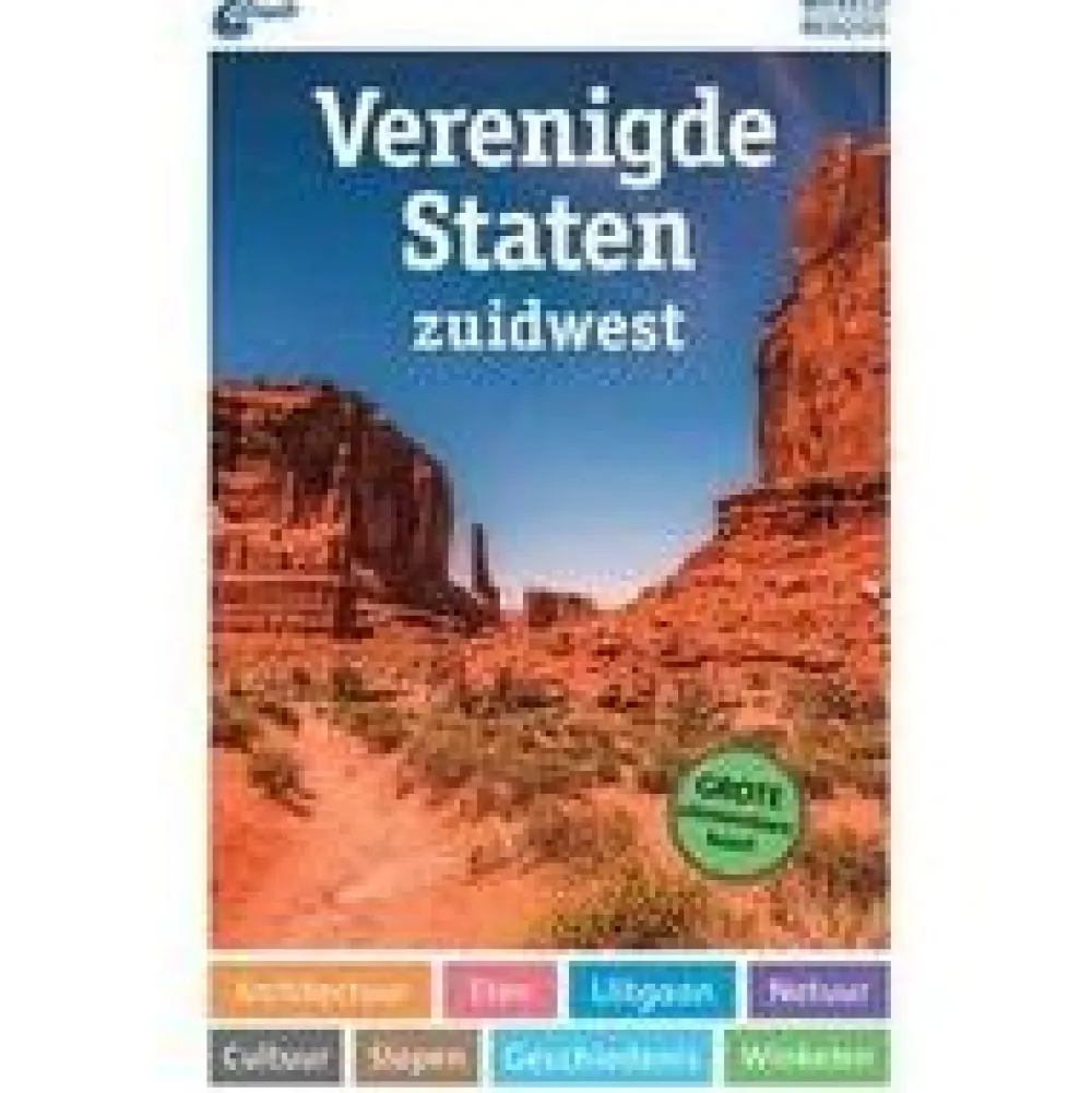 ANWB Verenigde Staten|Wereldreisgids Verenigde Staten zuidwest