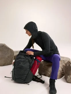 DAMES Arcteryx Jassen Dames|Kyanite Lightweight Hoody W