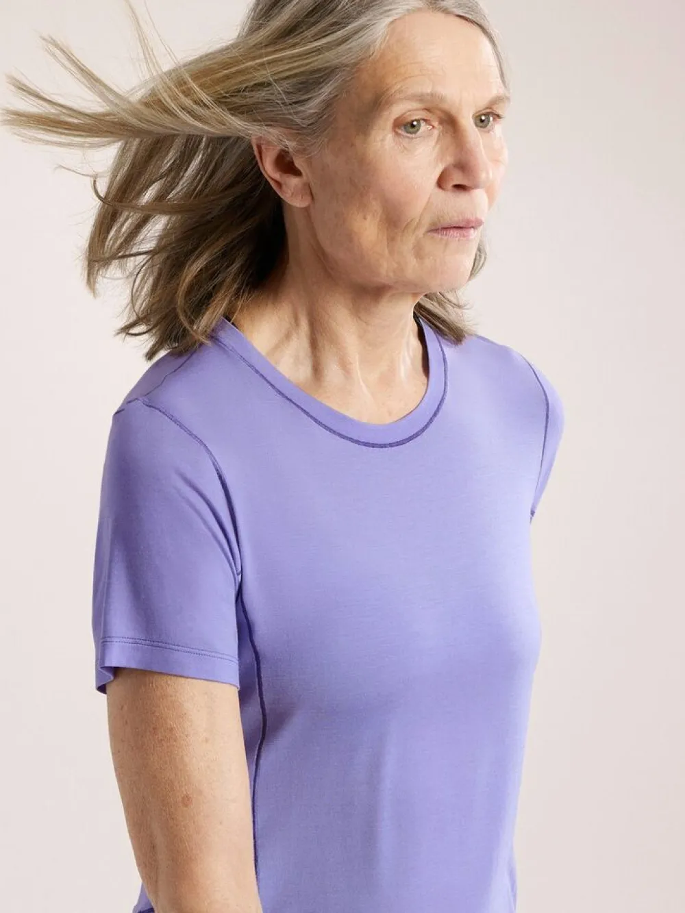 DAMES Arcteryx Shirts Dames|Lana Merino Wool Crew SS W