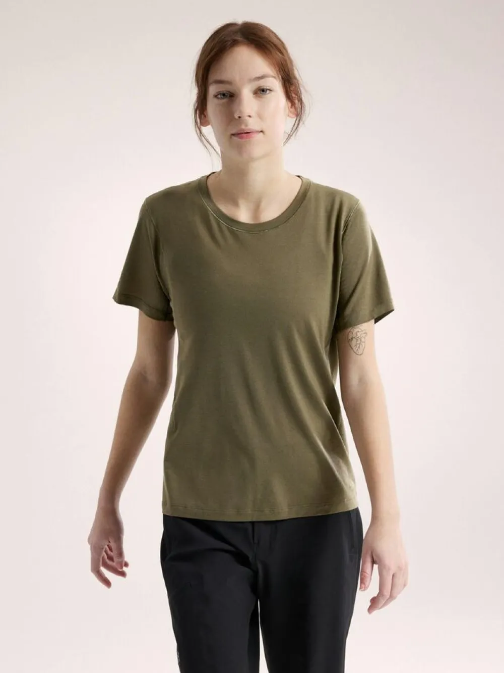 DAMES Arcteryx Shirts Dames|Lana Merino Wool Crew SS W