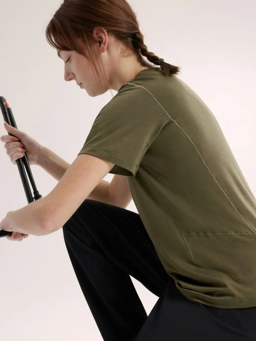 DAMES Arcteryx Shirts Dames|Lana Merino Wool Crew SS W