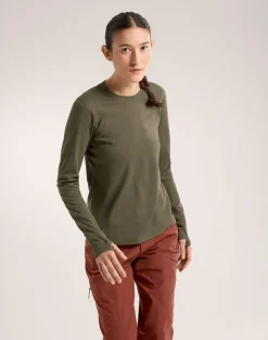DAMES Arcteryx Shirts Dames|Taema Thermal Crew LS W
