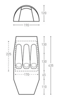 Bach Tenten|Apteryx 3 willow bough green