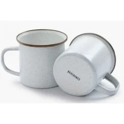 Barebones Campingservies|Enamel cup stone gray