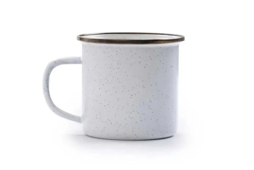Barebones Campingservies|Enamel cup stone gray