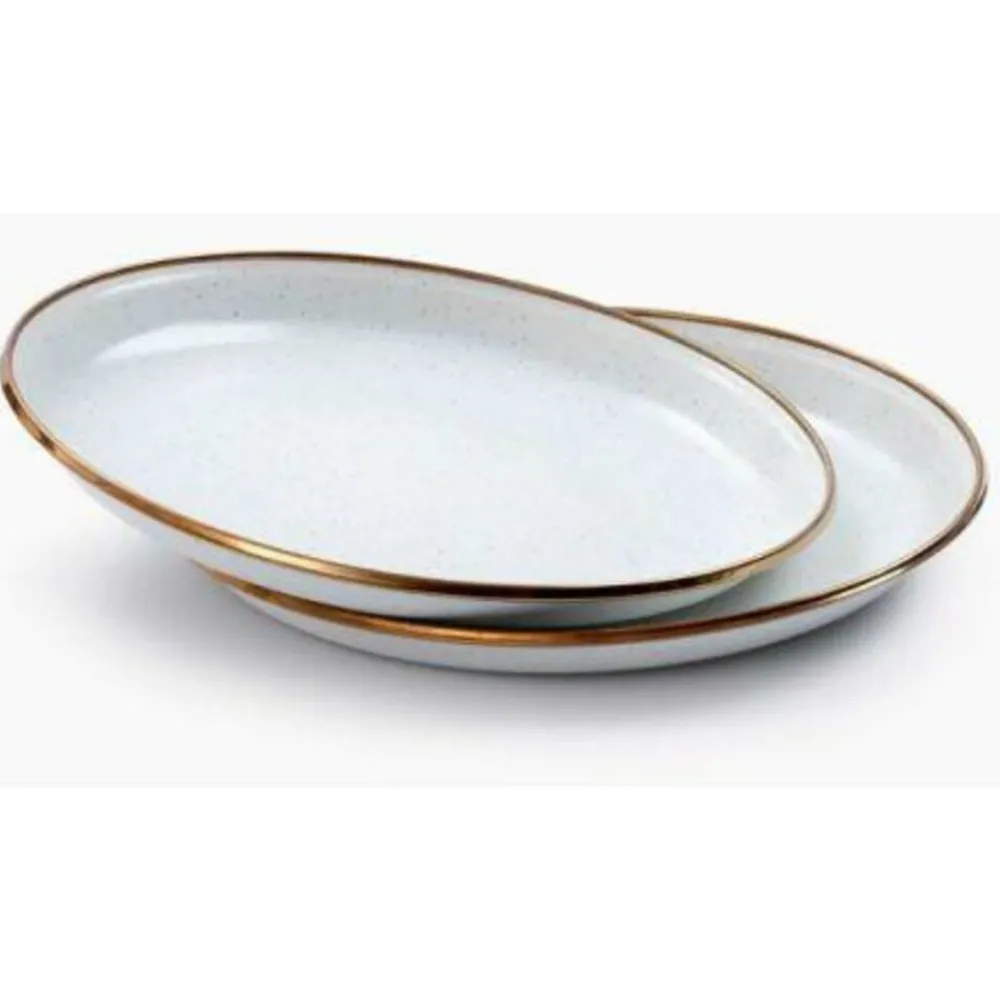 Barebones Campingservies|Plate/bord emaille per stuk