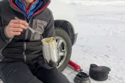 BasicNature Flessen & Waterzakken|Food container stainless steel 0.4 l