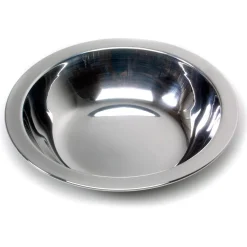 BasicNature Campingservies|Stainless Steel Plate Mat Deep