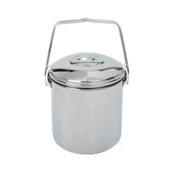 BasicNature Pannen & Ketels|Stainless steel pot 'billy can' 1.4 Liter