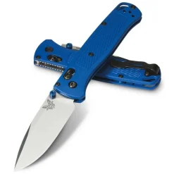 Benchmade Messen|Bugout Blue PE - klapmes glad lemmet