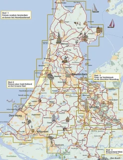 Benjaminse Uitgeverij Benelux|Fietsgids Fietsen door Zuid-Holland en het Groene Hart