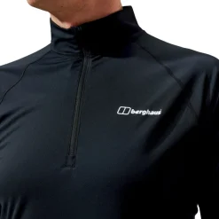 Heren Berghaus Truien|Shirts Heren|M Trailblazer LS half-zip tech tee