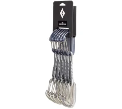 Black Diamond Karabiners|OZ Quickdraw 12cm 6-pack klimsetje