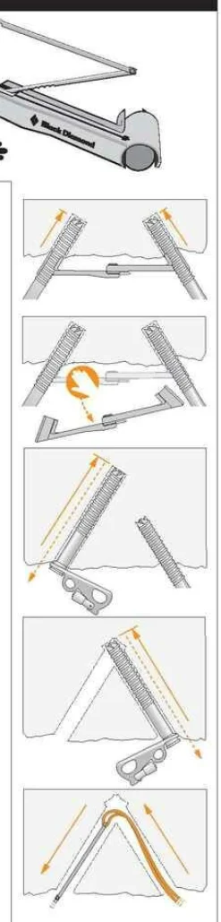 Black Diamond Pickels & Ijsbijlen|Turbo Express Ice Screw - IJsschroef