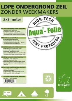 Bo-Camp Tentaccessoires|Ondergrondzeil zonder weekmaker