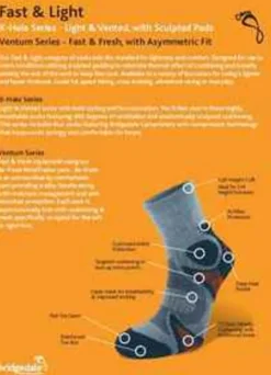 Bridgedale Wandelsokken|W's Light Hiker - wandelsokken dames