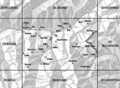 Bundesamt - Swisstopo Zwitserland|Skitoerkaart 274S Visp