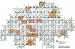 Bundesamt - Swisstopo Zwitserland|Topografische kaart 1312 Locarno