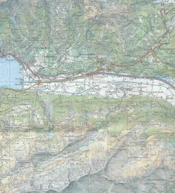 Bundesamt - Swisstopo Zwitserland|Topografische kaart 274 Visp
