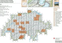 Bundesamt - Swisstopo Zwitserland|Topografische kaart 1284 Monthey