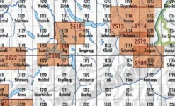 Bundesamt - Swisstopo Zwitserland|Topografische kaart 1191 Engelberg