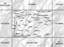 Bundesamt - Swisstopo Zwitserland|Topografische kaart 1224 Moudon