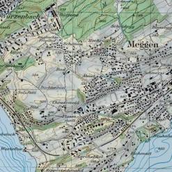 Bundesamt - Swisstopo Zwitserland|Topografische kaart 2514 Säntis