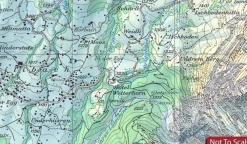 Bundesamt - Swisstopo Zwitserland|Topografische kaart 1288 Raron