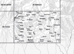 Bundesamt - Swisstopo Zwitserland|Topografische kaart 297 Como