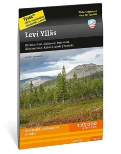 Calazo Scandinavië & Ijsland|Topografische kaart Levi Ylläs Aakenus 1:250000
